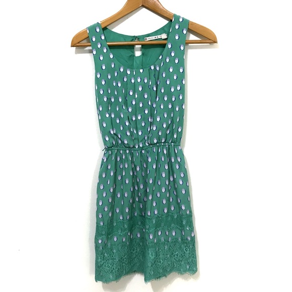 Chelsea & Violet Dresses & Skirts - Chelsea & Violet Green Chickie Dress